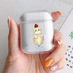 Funny Cartoon Cat Earphone Case for Airpods 4th 3rd Pro 3 Cute Animal Cover for Airpod 2 3 1 Protective Accessorie Shell Fundas