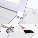 Tablet Case For IPad 10/11/12th Air 4/5 8 Mini 6/7 Pro11 13 Acrylic Shockproof Stand Case Multi-Angle Transparent Clear Cover