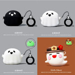 3D Luminous Ghost Cover for Apple AirPods Pro 3 2025 Earphone Protective Cover for AirPods 4 Charging Box for AirPods 3 2 1