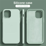 Original Phone Case For iPhone 17 16 15 11 12 13 14 Pro Max Luxury Liquid Silicone Cases For 7 8 Plus X XR Shockproof Soft Cover