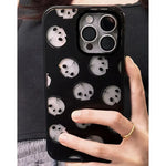 Halloween Lovely Skeleton Phone Case For iPhone 16 14 13 12 11 PRO MAX 14 15 16 PLUS Inche Cool Girl Y2K Shockproof Phone Cases