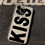Kiss English iPhone Cases