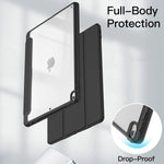 Case for iPad Pro 10.5-Inch and iPad Air 3 (10.5-Inch 2019, 3rd Generation) Tablet Cover, Full Cover, TPU Soft Case