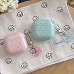Simple Fresh Pink Mint Green Silicone Case For AirPods 4 1 2 3 For AirPods Pro 3 2025 AirPods Pro2 2nd Earphone Cute Bow Pendant