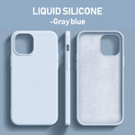 Original Phone Case For iPhone 17 16 15 11 12 13 14 Pro Max Luxury Liquid Silicone Cases For 7 8 Plus X XR Shockproof Soft Cover