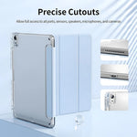 Tablet Case For iPad Pro 11 M5 2025 Cases iPad Pro 11 M4 2024 2022 2021 2020 2018 6th 5th 4th Gen Transparent Acrylic Back Cover