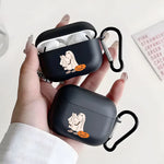 Halloween Cute Ghost Silicone Tpu Earphone Case For AirPods 4/3/2/1 Earbuds Case For AirPods Pro3/Pro2/Pro Shockproof Soft Cover