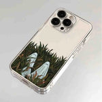 Funny Halloween Cartoon Ghost Phone Case For iPhone 17 16 15 11 12 14 13 Pro Max Mini X XS XR 7 8 Plus SE4 16E Shockproof Cover