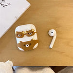 Kawaii Bikini Glass Bear Rilakkuma Cartoon Case for Apple Airpods Pro 3 2025 1 4 3 2 Pro with Charm Headset Cases Airpod Pro2 3