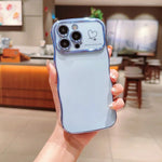 Wave Plating Love Heart Phone Cases For IPhone 17 16 15 Pro Max 14 13 12 11 Shockproof Back Cover
