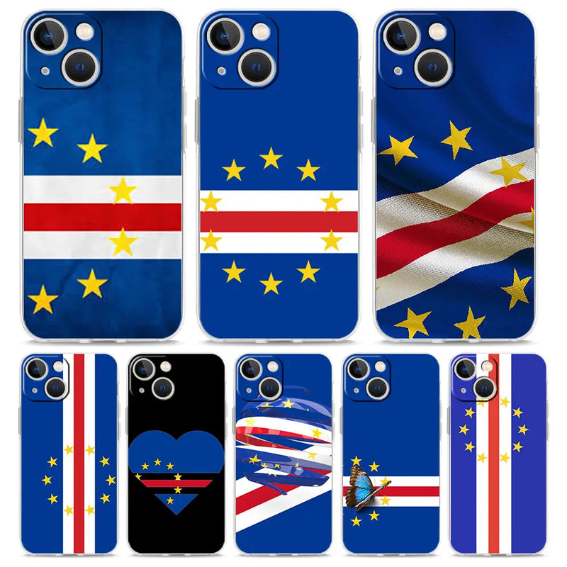 Cape Verde Flag iPhone Case