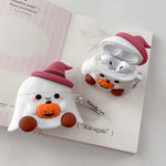 Earphone Case for Airpods 4 3 2 1 Pro2 Ins Pumpkin Ghost Halloween Anti-drop Protective Cover Silicone Headphone Accessories