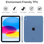 Transparent TPU Case For iPad (A16) 11th Gen 11-in 2025 Smart Cases Soft Protective Cover for iPad 10th Gen 10.9-in 2022 Shell