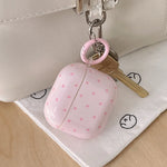 Simple Fresh Pink Mint Green Silicone Case For AirPods 4 1 2 3 For AirPods Pro 3 2025 AirPods Pro2 2nd Earphone Cute Bow Pendant