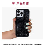 Wildflower Halloween Bitsy Spider Phone Case for iPhone 16 15 14 13 12 17 Pro Max Plus Air Cobweb Black WF shockproof Cover