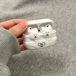 Kawaii Bikini Glass Bear Rilakkuma Cartoon Case for Apple Airpods Pro 3 2025 1 4 3 2 Pro with Charm Headset Cases Airpod Pro2 3