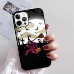 Halloween Moon Witch Horror iPhone Case