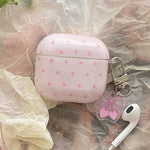 Simple Fresh Pink Mint Green Silicone Case For AirPods 4 1 2 3 For AirPods Pro 3 2025 AirPods Pro2 2nd Earphone Cute Bow Pendant
