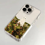 Funny Halloween Cartoon Ghost Phone Case For iPhone 17 16 15 11 12 14 13 Pro Max Mini X XS XR 7 8 Plus SE4 16E Shockproof Cover