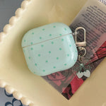 Simple Fresh Pink Mint Green Silicone Case For AirPods 4 1 2 3 For AirPods Pro 3 2025 AirPods Pro2 2nd Earphone Cute Bow Pendant