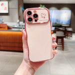 Wave Plating Love Heart Phone Cases For IPhone 17 16 15 Pro Max 14 13 12 11 Shockproof Back Cover