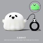 3D Luminous Ghost Cover for Apple AirPods Pro 3 2025 Earphone Protective Cover for AirPods 4 Charging Box for AirPods 3 2 1