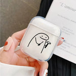 Funny Matchstick Line Man Clear Earphone Case for Airpods 4th 3rd Pro 3 Soft Cover for Airpod 2 3 1 Protective Accessorie Shell