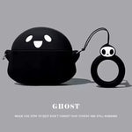 For JBL Wave Beam 2,Wave Beam,Vibe Beam,W200 TWS Protective Silicone Case,Cartoon Luminescent Ghost Cover Wireless Earbuds Shell