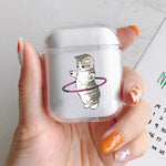 Funny Cartoon Cat Earphone Case for Airpods 4th 3rd Pro 3 Cute Animal Cover for Airpod 2 3 1 Protective Accessorie Shell Fundas