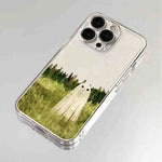 Funny Halloween Cartoon Ghost Phone Case For iPhone 17 16 15 11 12 14 13 Pro Max Mini X XS XR 7 8 Plus SE4 16E Shockproof Cover