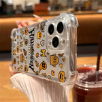 Happy Halloween Art Phone Case Clear For iPhone 17 16 14 15 11 12 13 Pro Max 16E 16 Plus 17 Air Soft Shockproof Cover Halloweens