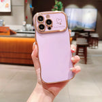 Wave Plating Love Heart Phone Cases For IPhone 17 16 15 Pro Max 14 13 12 11 Shockproof Back Cover