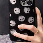 Halloween Lovely Skeleton Phone Case For iPhone 16 14 13 12 11 PRO MAX 14 15 16 PLUS Inche Cool Girl Y2K Shockproof Phone Cases