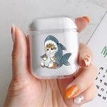 Funny Cartoon Cat Earphone Case for Airpods 4th 3rd Pro 3 Cute Animal Cover for Airpod 2 3 1 Protective Accessorie Shell Fundas