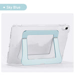 Tablet Case For IPad 10/11/12th Air 4/5 8 Mini 6/7 Pro11 13 Acrylic Shockproof Stand Case Multi-Angle Transparent Clear Cover