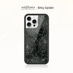 Wildflower Halloween Bitsy Spider Phone Case for iPhone 16 15 14 13 12 17 Pro Max Plus Air Cobweb Black WF shockproof Cover