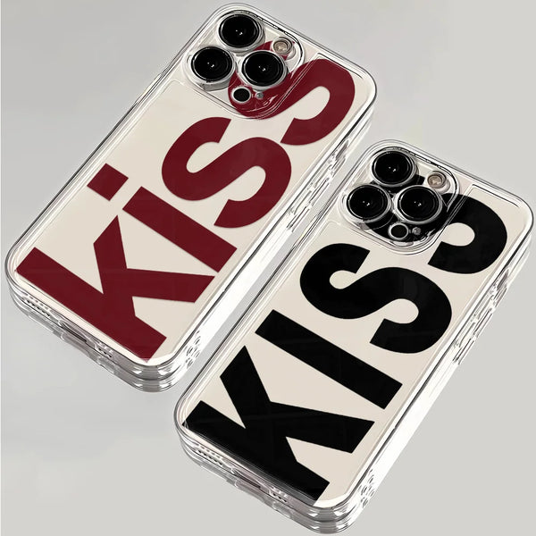 Kiss English iPhone Cases