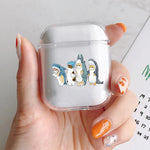 Funny Cartoon Cat Earphone Case for Airpods 4th 3rd Pro 3 Cute Animal Cover for Airpod 2 3 1 Protective Accessorie Shell Fundas