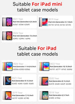 2026 Tablet Case for iPad Pro 11 12.9 13 M2 M4 M3 Case 9.7 10.2 5th 6th 7/8/9 10th 11th Mini 6 7 Case Air 3 4 5 6 Cover