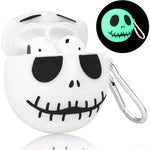 3D Luminous Skeleton Night Lights Skull for Airpods 4 Case Earphone Protective Charging Case for AirPods Pro 1 2 3 Case Cover