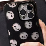 Halloween Lovely Skeleton Phone Case For iPhone 16 14 13 12 11 PRO MAX 14 15 16 PLUS Inche Cool Girl Y2K Shockproof Phone Cases