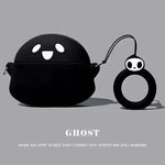 For JBL Wave Beam 2,Wave Beam,Vibe Beam,W200 TWS Protective Silicone Case,Cartoon Luminescent Ghost Cover Wireless Earbuds Shell