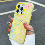 Spring Flower Pattern iPhone Case