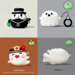 3D Luminous Skeleton Night Lights Skull for Airpods 4 Case Earphone Protective Charging Case for AirPods Pro 1 2 3 Case Cover